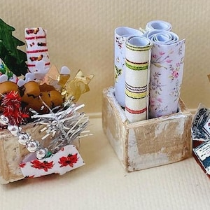 1/48th scale Miniature Filled Attic Boxes