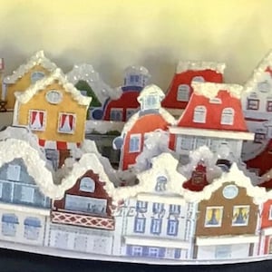 1:48th Scale Snow Village