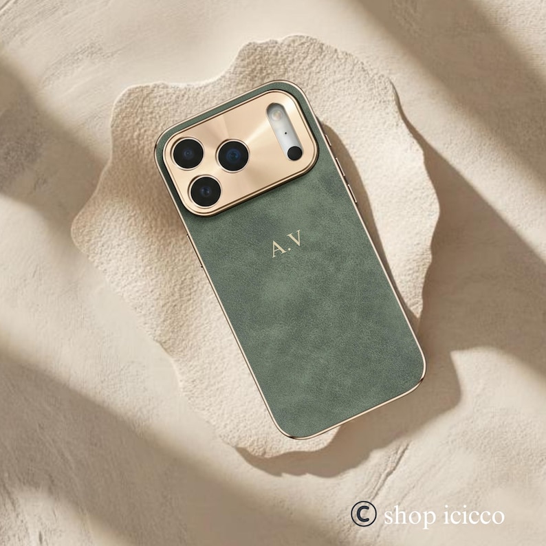 Suede Phone Case for iPhone 17 Pro 16 15 14 Pro Max, Personalized Phone ...