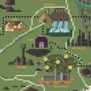 Carte de la Terre du Milieu image 3