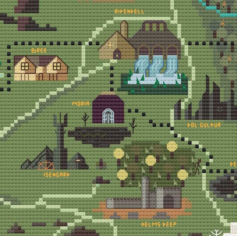 Carte de la Terre du Milieu image 3