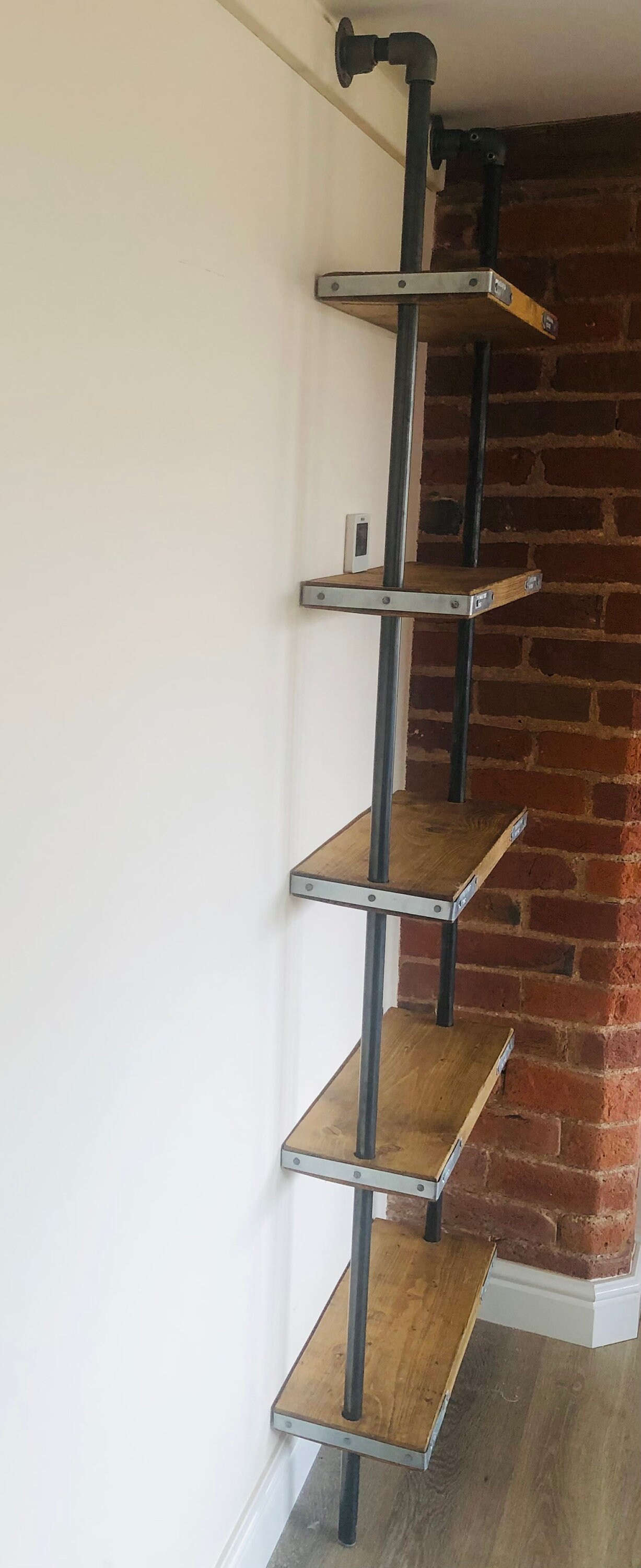 60cm Scaffolding Board Shelves available with Galvanised or Etsy