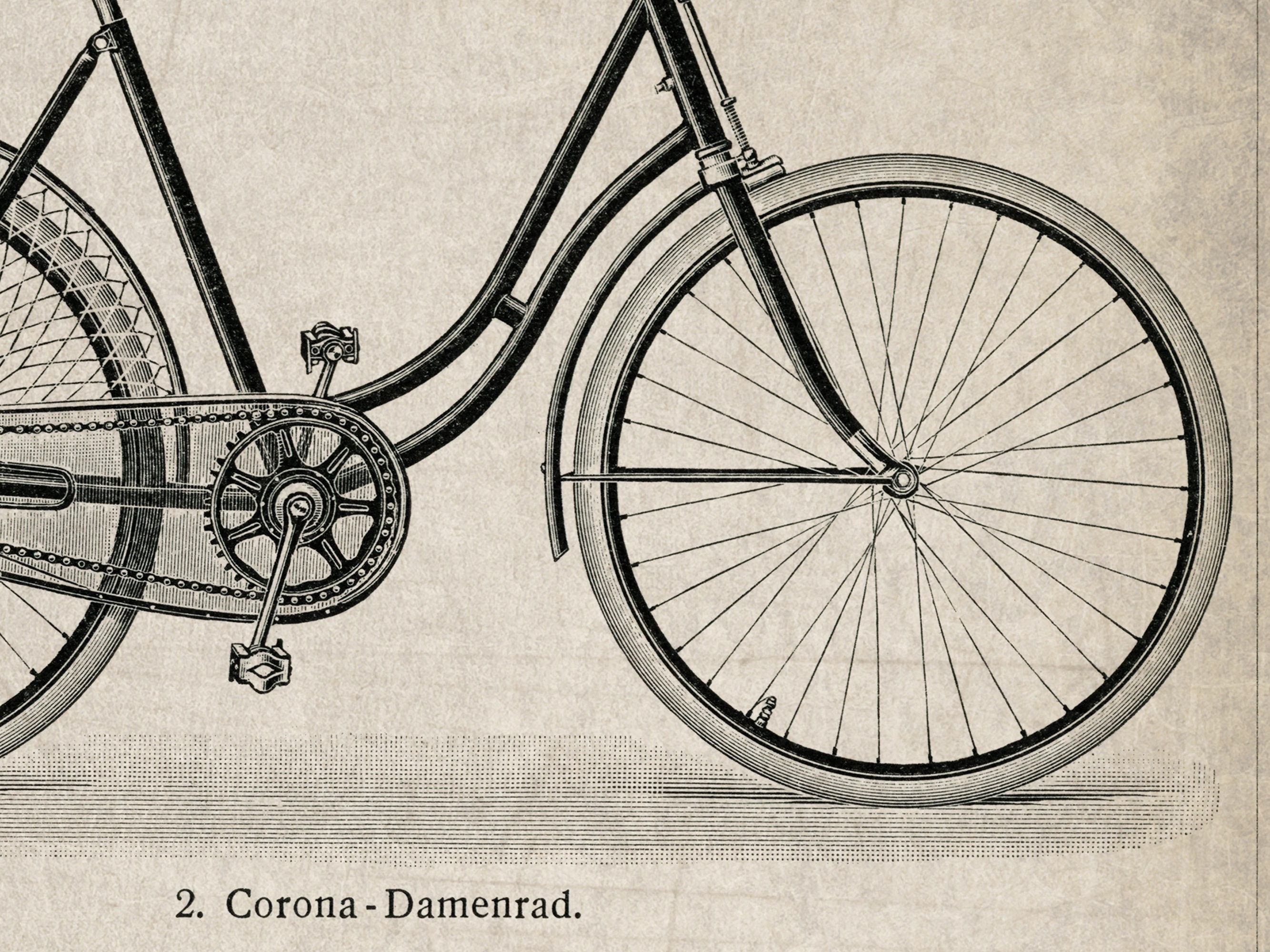 Vintage Antique Bicycles Digital Download, Bicycle Printable, Digital ...
