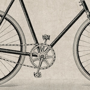 Vintage Antique Bicycles Digital Download, Bicycle Printable, Digital ...