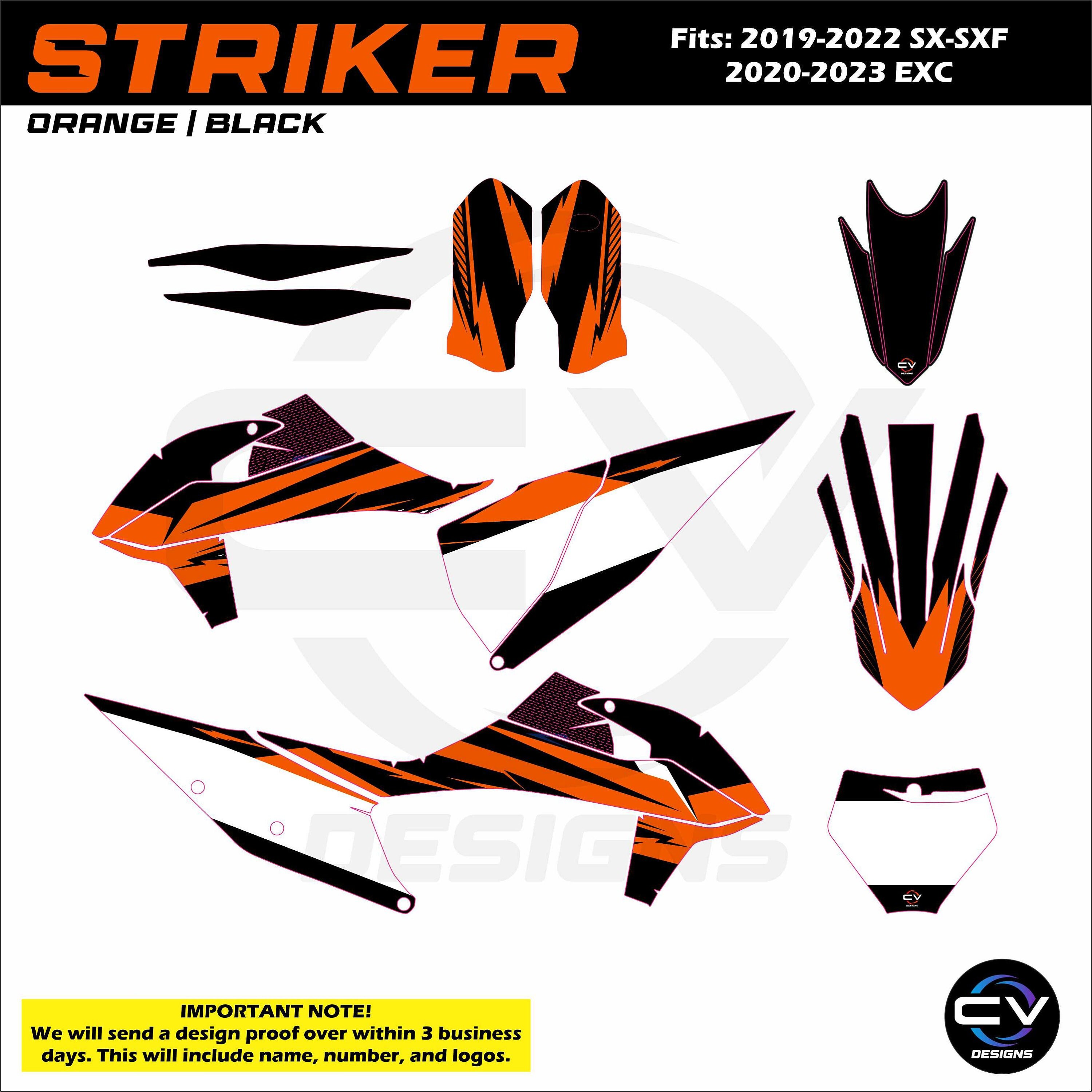 2020-2023 KTM EXC デカール 150 250 300（KTM - Offroad Graphics 