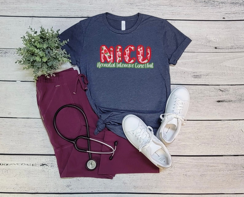 NICU Shirt, Neonatal Intensive Care Unit, Strawberry, Summer NICU Shirt, Neonatal ICU, Nicu Nurse, Child Life, Physical Speech Occupational image 5
