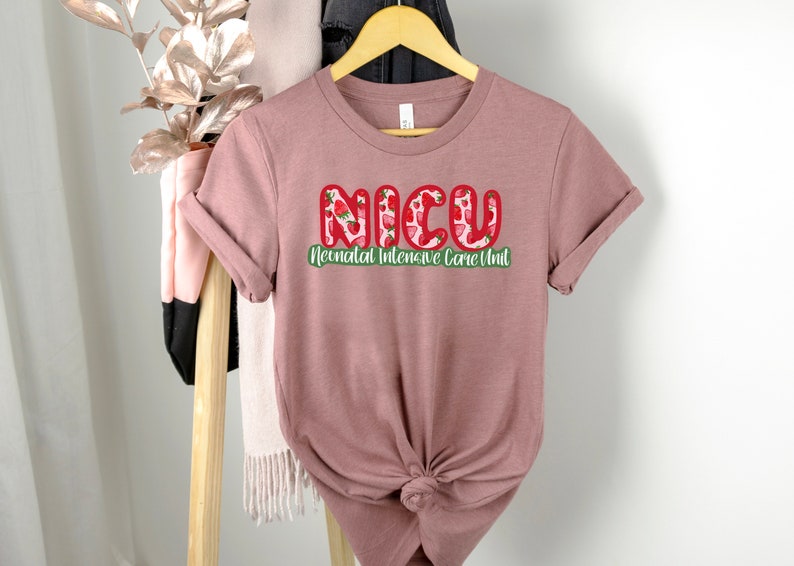 NICU Shirt, Neonatal Intensive Care Unit, Strawberry, Summer NICU Shirt, Neonatal ICU, Nicu Nurse, Child Life, Physical Speech Occupational image 4