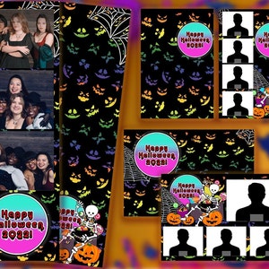 Halloween Photo Booth Vorlage