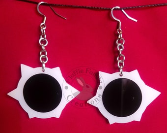 Total Eclipse Earrings | Solar Eclipse Earrings