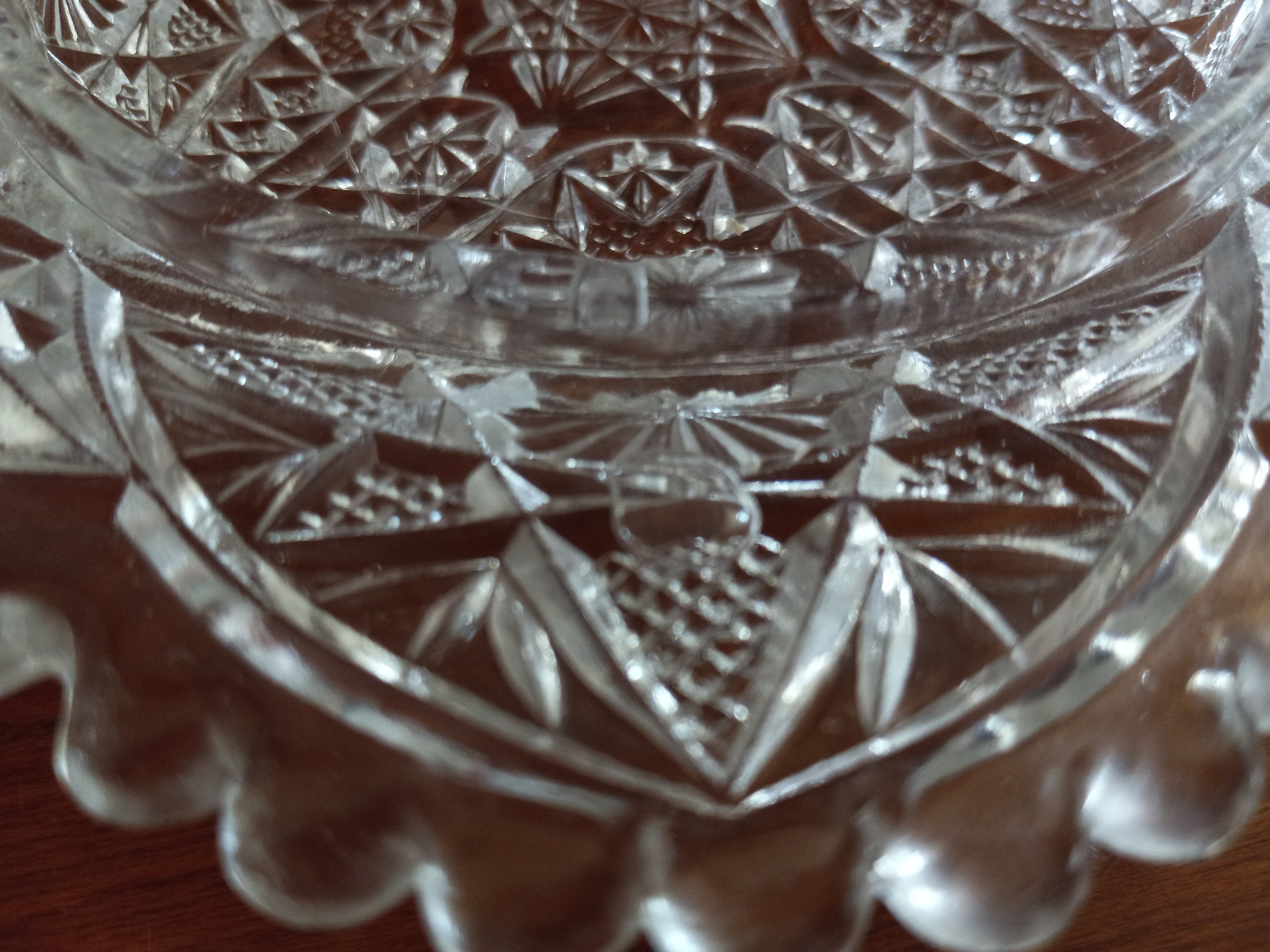 Vintage Round Butter Dish Crystal Cheese Dish Etsy