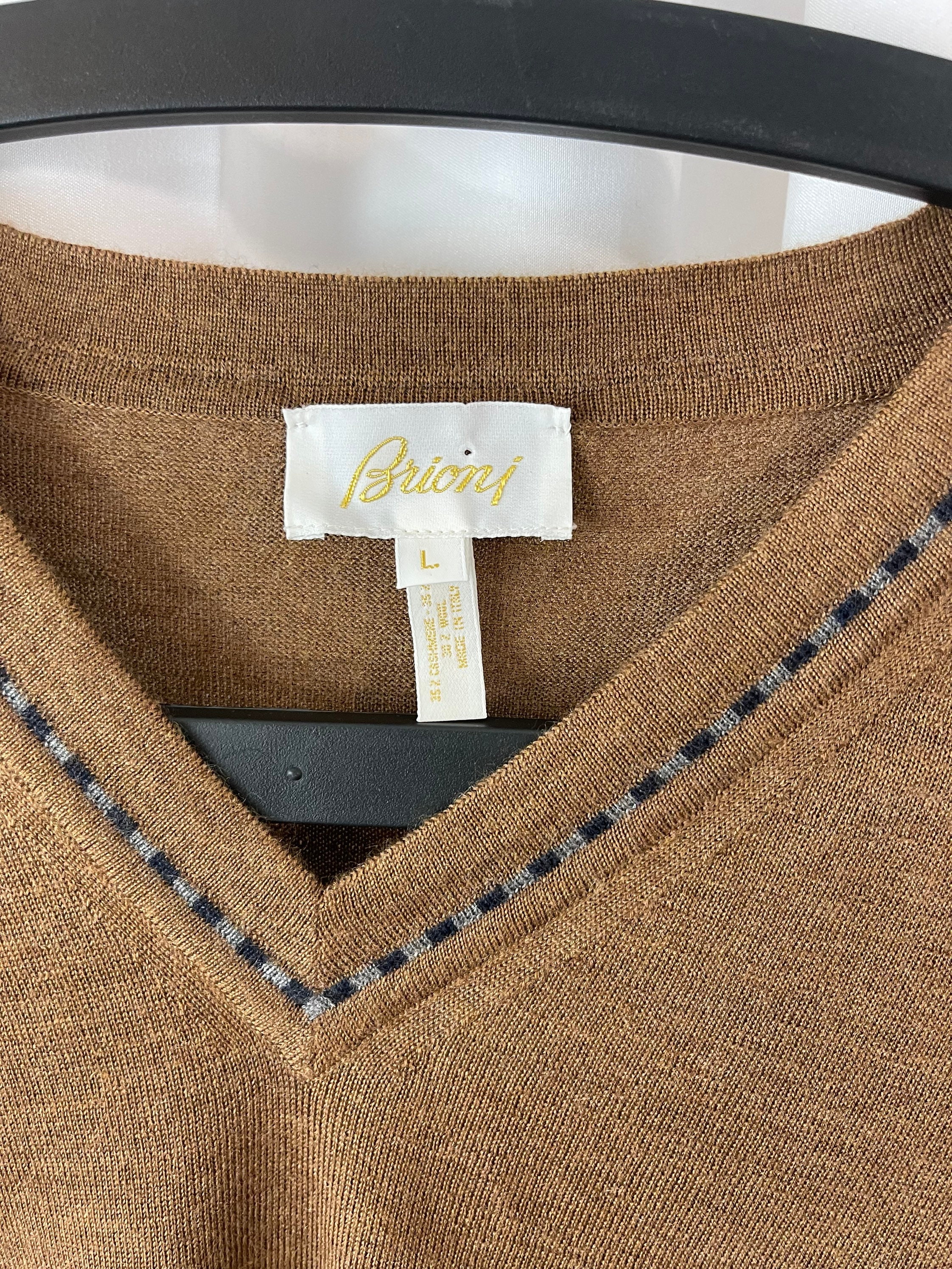 Vintage BRIONI Womens Light Sweater Cashmere silk wool blend. | Etsy