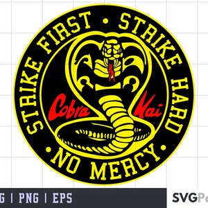 Cobra Kai SVG | SVG Cricut Cut File | Silhouette Cut File