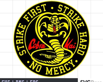 Cobra Kai SVG | SVG Cricut Cut File | Silhouette Cut File