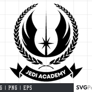 Star Wars Jedi Academy SVG | SVG Cricut Cut File | Silhouette Cut File
