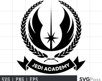 Star Wars Jedi Academy-svg | Cricut- en silhouetsnijbestand