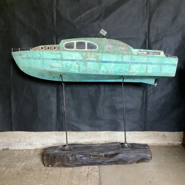 Boat Sculpture Etsy