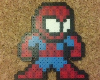 Spiderman Marvel Perler Bead Sprite – Megaman-Stil