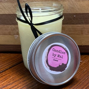 Lemon candle