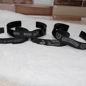 Buffy Bracelet, Vampire Slayer Inspired Bracelet. Buffy Quote, Hand Stamped, Jewelry, Vampire Slayer, Handmade Gift, Sunnydale