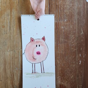 Handmade Watercolor bookmark