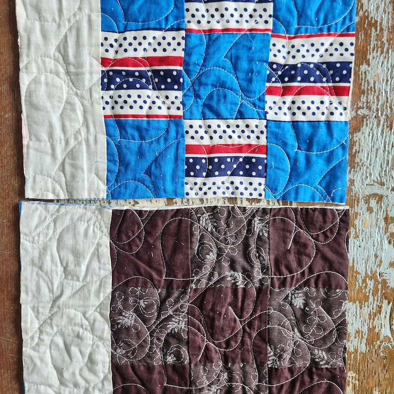 X25 FeedSack Antique 5SQ.Quilting Blocks,Ready/Appliqué 9x9sq's Hand