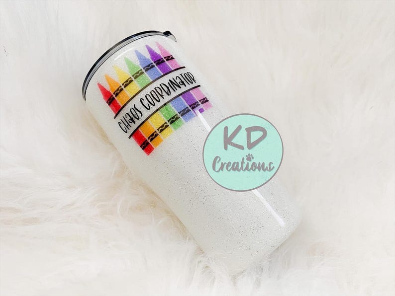 Teacher Pencil Shimmer Glitter Tumbler Personalized TUMBPENCIL0520 – Bailey Bunch Designs