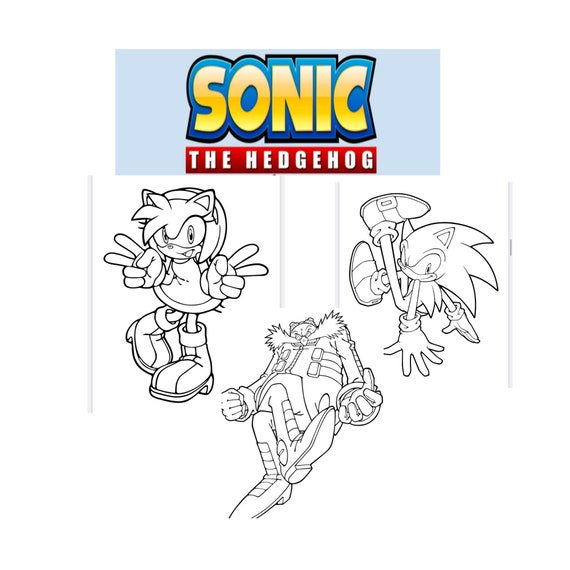 Free Printable Sonic Amy Rose Pdf Coloring Page  Rose coloring pages,  Coloring pages, Hedgehog colors