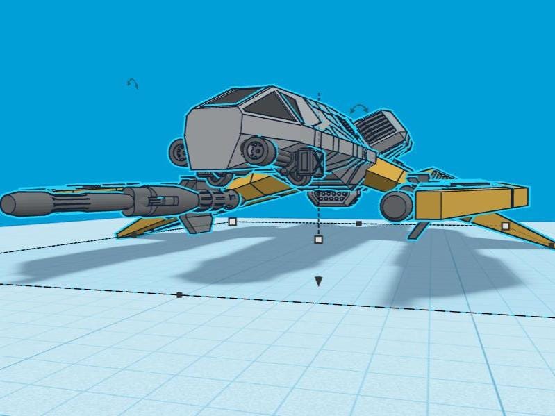Vulcan gunship 4.75 inch