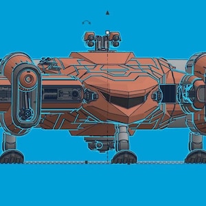 Sunflare 4.75 inch STL