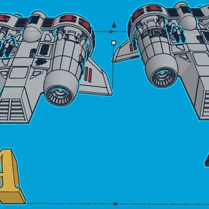 Déviant 4 x 3,8 pouces