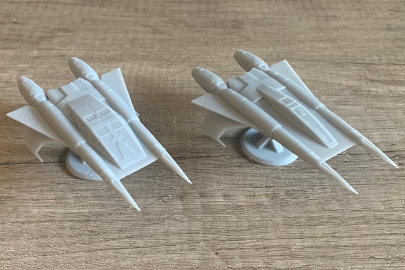 Buck Rogers Thunder Fighter or Quad Starfighter (4 Occupant