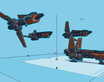 Custom Fennek Shand Schiff 10 cm(Unbemalt)