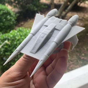 Buck Rogers  thunder fighter STL