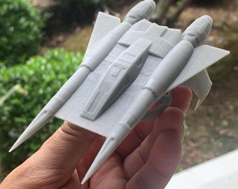 Buck Rogers  thunder fighter STL