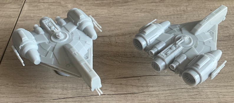 Yv-150 5 Inch X-wing Scale - Etsy