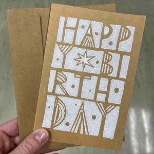 Cartão de feliz aniversário