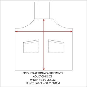 Cross-Back Utility Apron Sewing Pattern | Japanese Pinafore Style, Easy PDF Download image 8