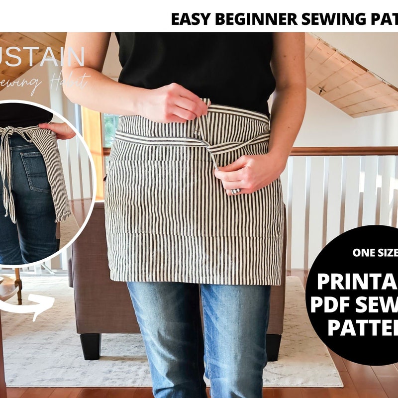 Waist Apron Etsy Waist Apron Etsy