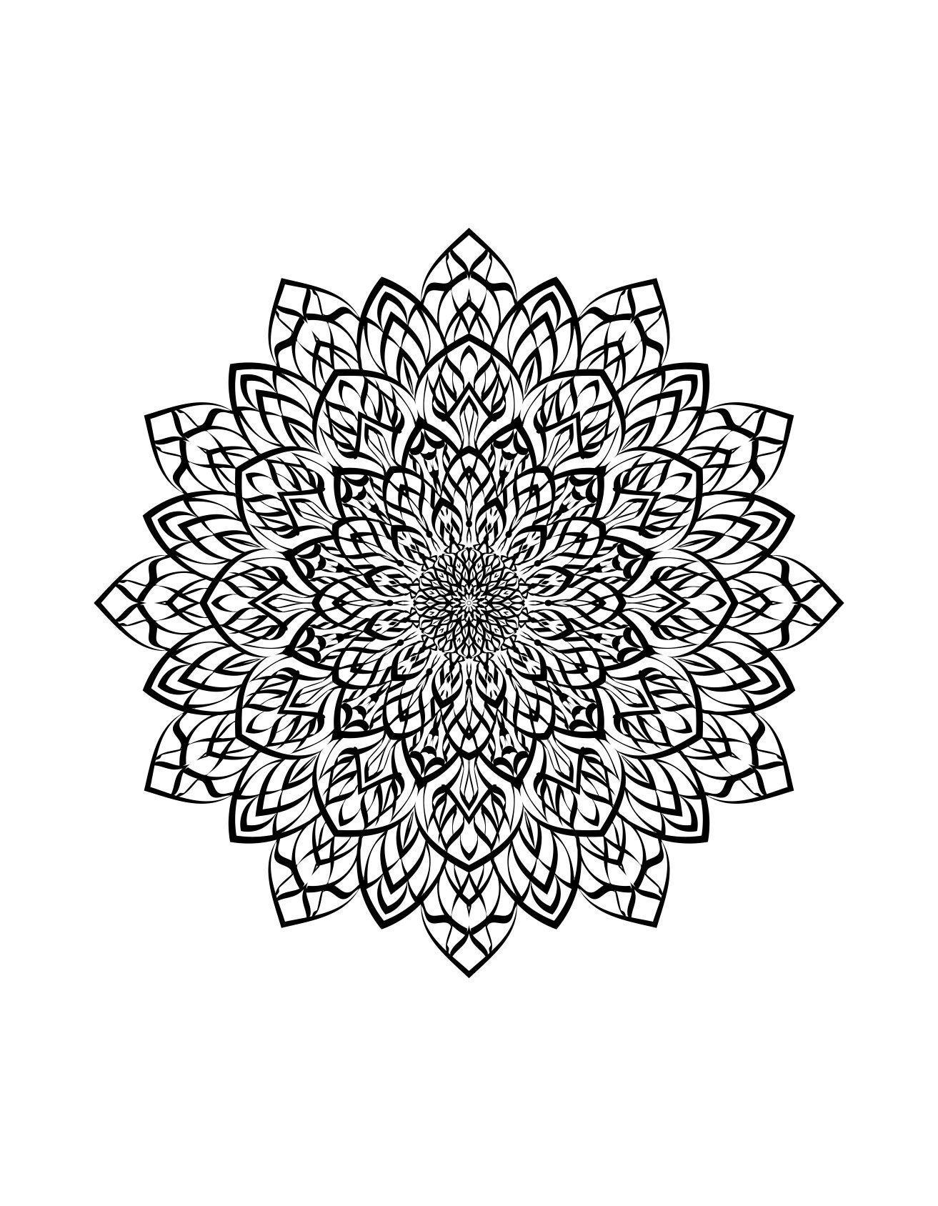 50 pages coloring book Drawings digital download | Etsy