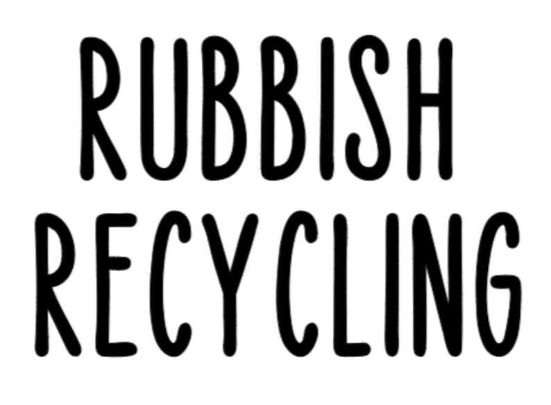 Bin Labels, Kitchen Waste Labels, Kitchen Waste Stickers, Rubbish and