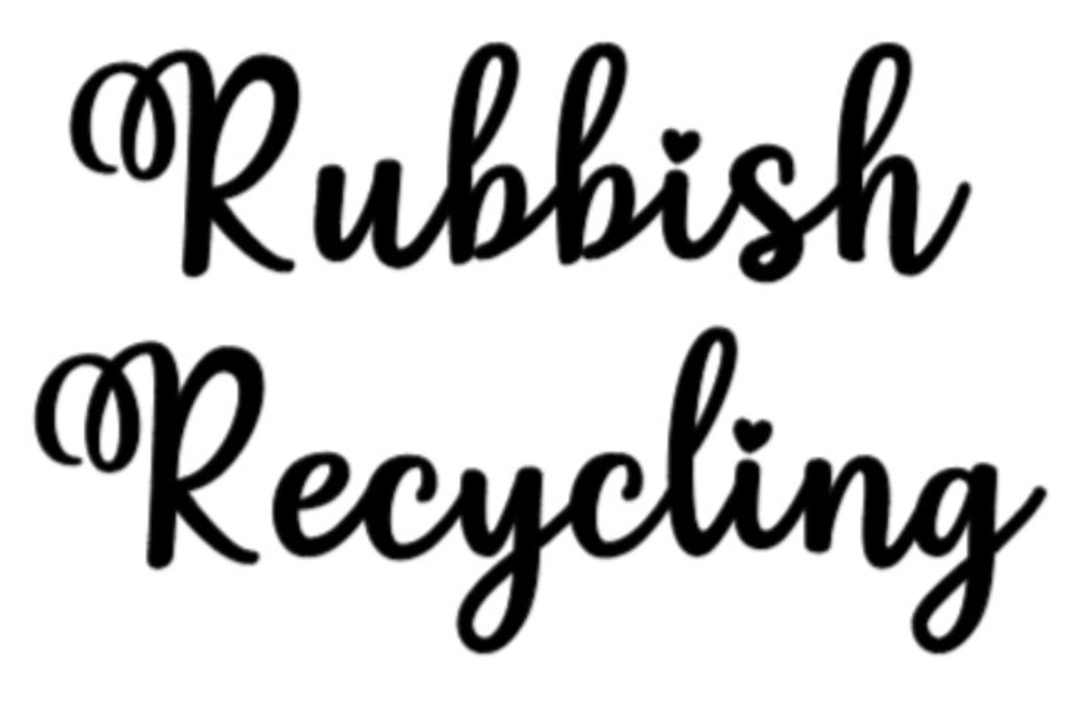 Bin Labels, Kitchen Waste Labels, Kitchen Waste Stickers, Rubbish and