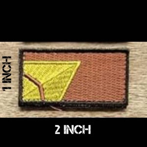 OCP colored Triangle Wedge  Flight Suit Pencil Tab   2&#39; x 1&#39;