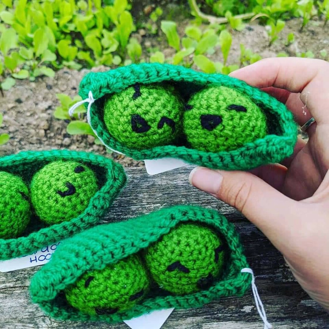 Crocheted 2 Peas in a Pod Etsy