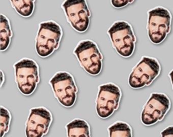 Custom Face Confetti | Bachelorette Party Decor, Groom Bride Cutouts