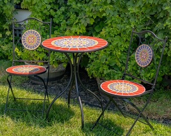 Mosaic Bistro Set "Paris"