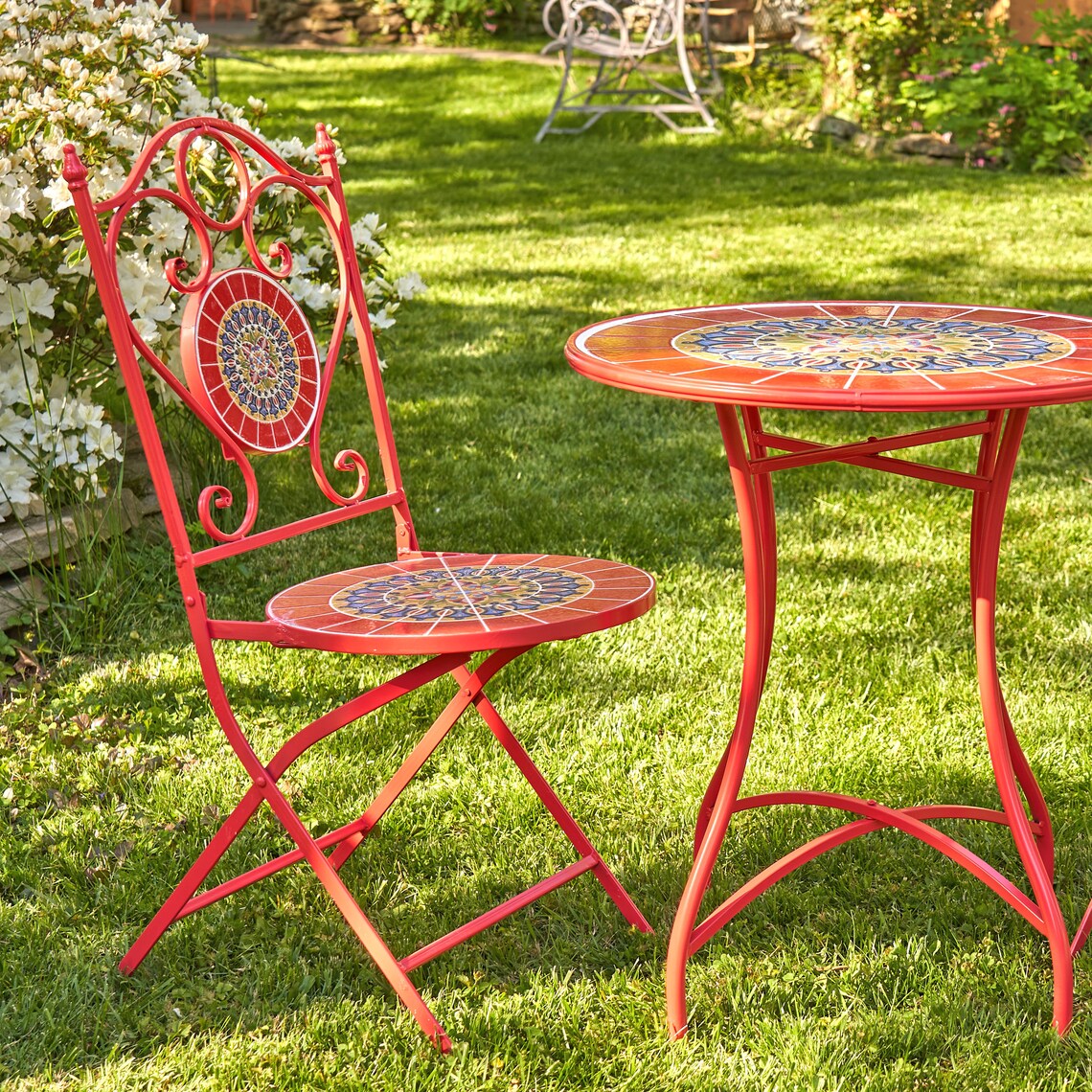 Mosaic Bistro Set paris Ii Etsy