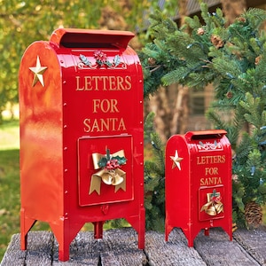 Letters to Santa Mailbox SVG, Cut File, Santas Mailbox, Christmas Decor,  Laser Cut File, Laser Ready. 