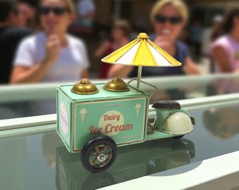 Vintage Ice Cream Cart Décor – Cute and Chic Tricycle Accent