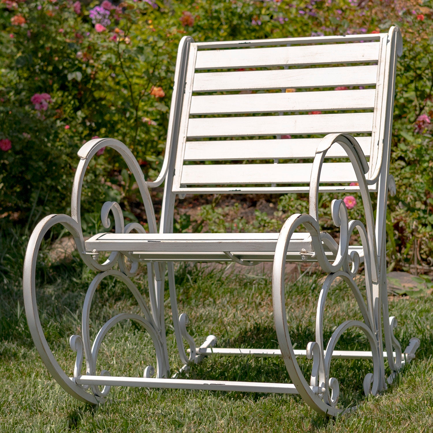 Metal Rocking Chair Colors Iron Rocking Chairs - 3 Color Options - Etsy