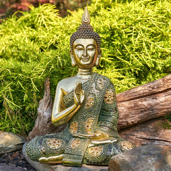 Polyresin Preaching Buddha Statue- Multiples Sizes and Options - Etsy